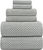 Vista 34 de YTYC Toallas, toallas de baño de gran tamaño de 39 x 78 pulgadas para adultos, toallas de baño de lujo, juegos extra grandes para baño, microfibra