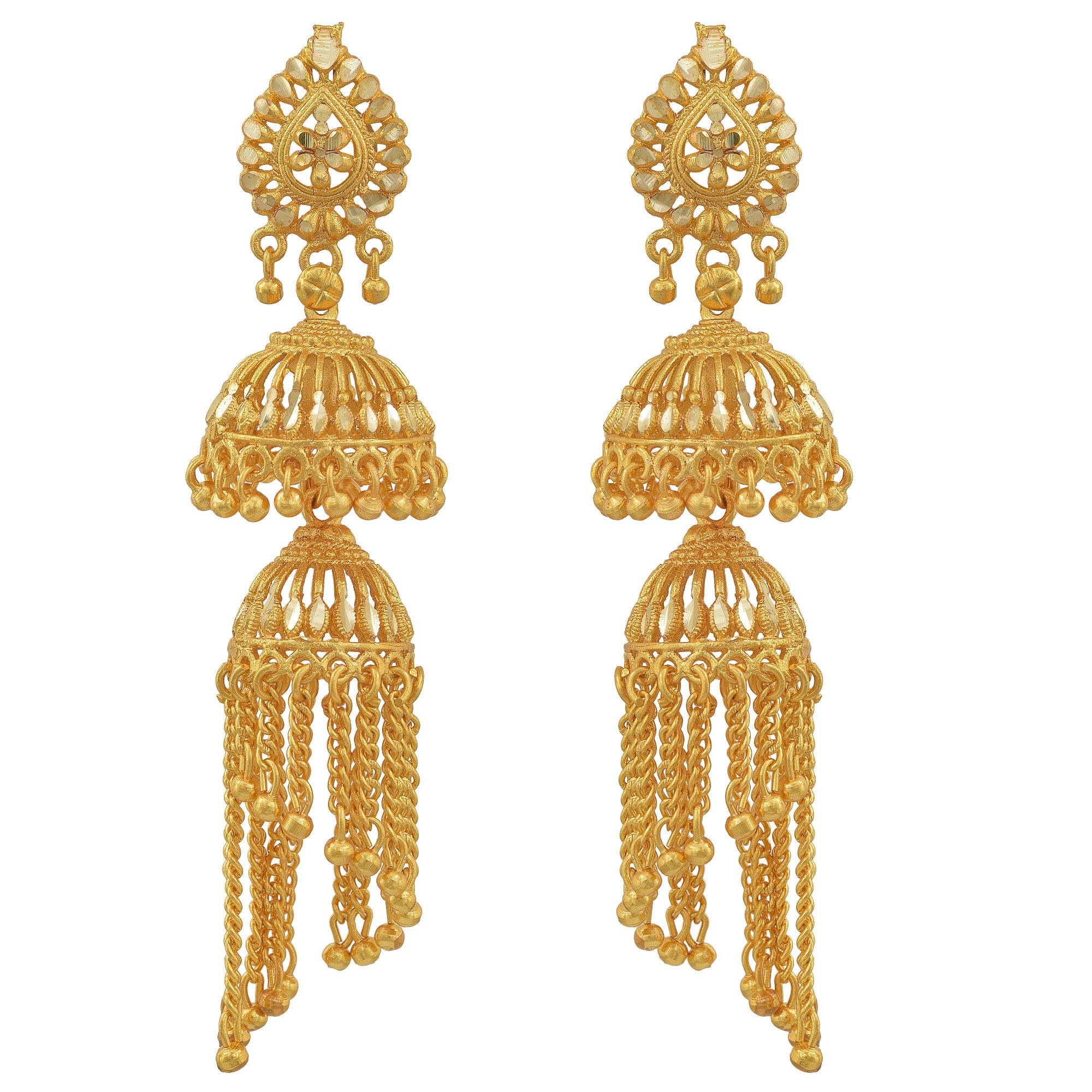 Superstore18 Brass Micron 1 gram Gold Traditional Jhumka Earrings Women Ethnic Fashion jewellery jhumki (SST2620JHAT) (B0CVB6K8D5) Amazon Price History, Amazon Price Tracker