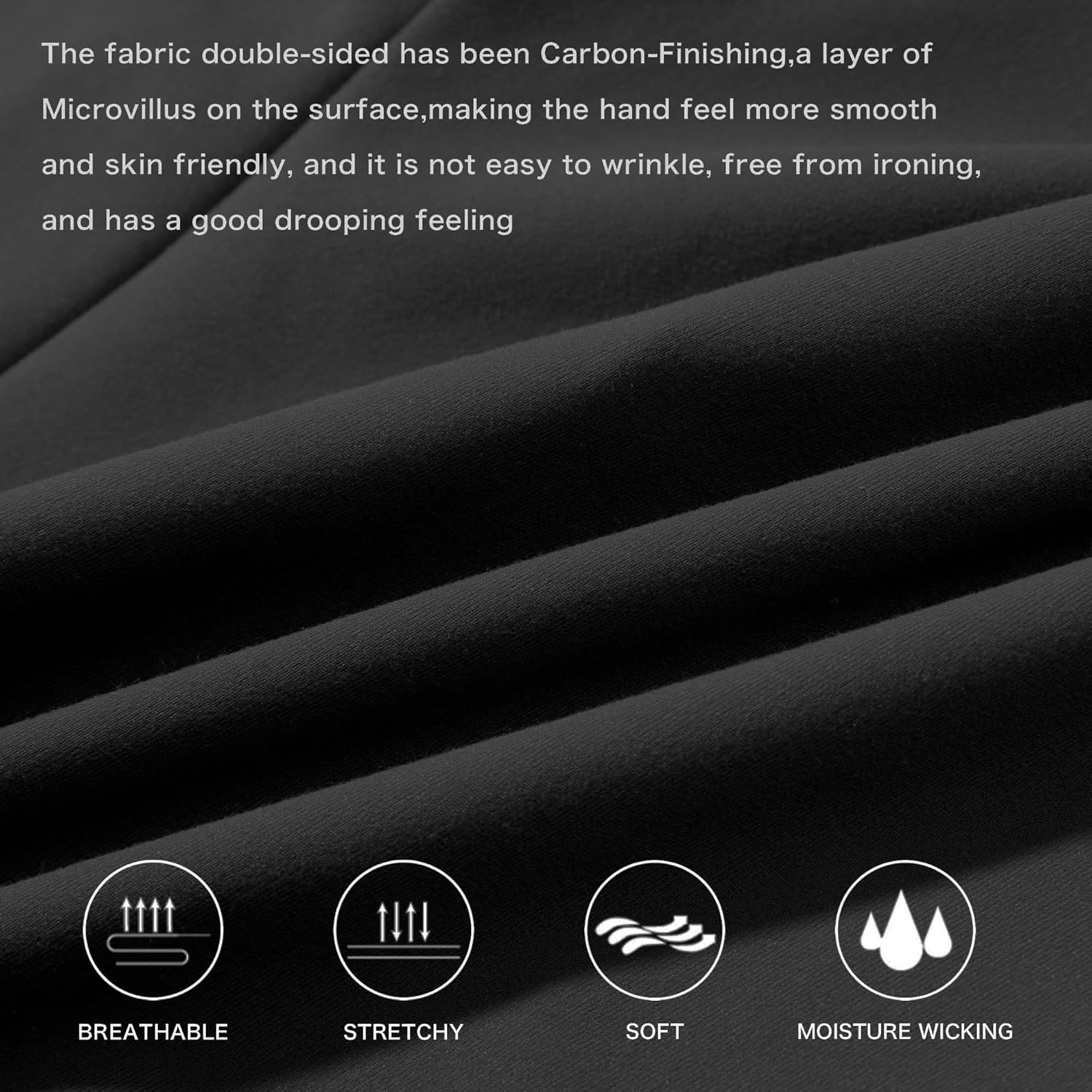 YOYOYOGA Women's Bermuda Shorts with Pockets High Waisted Knee Length Shorts 7" Long Shorts Athletic Walking Casual Workout - Image 3