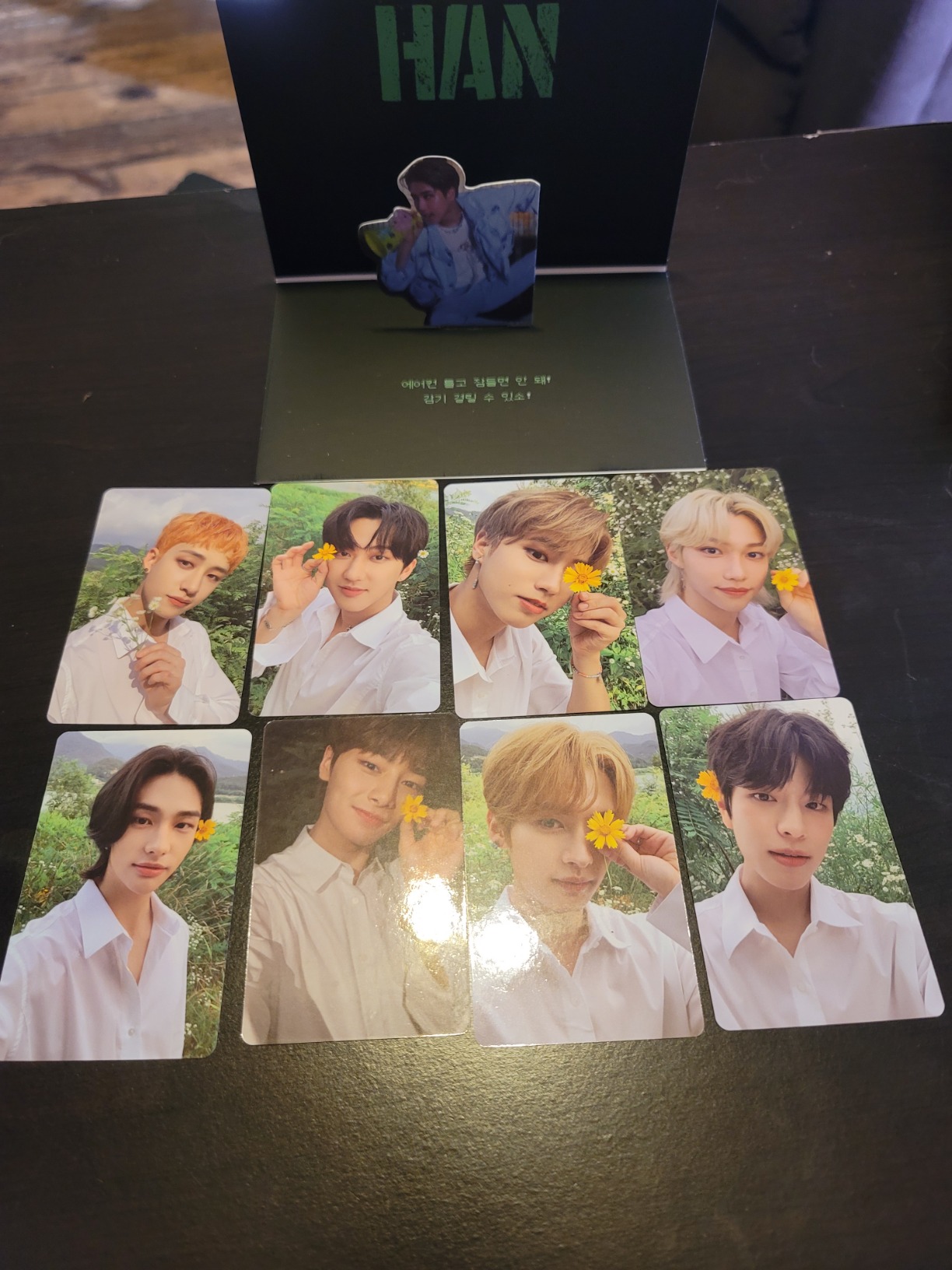 StrayKids NOEASY shopeeヒョンジン 特典 Stray Kids Noeasy Shopee Official Photo card Felix Hyunjin Han Lee