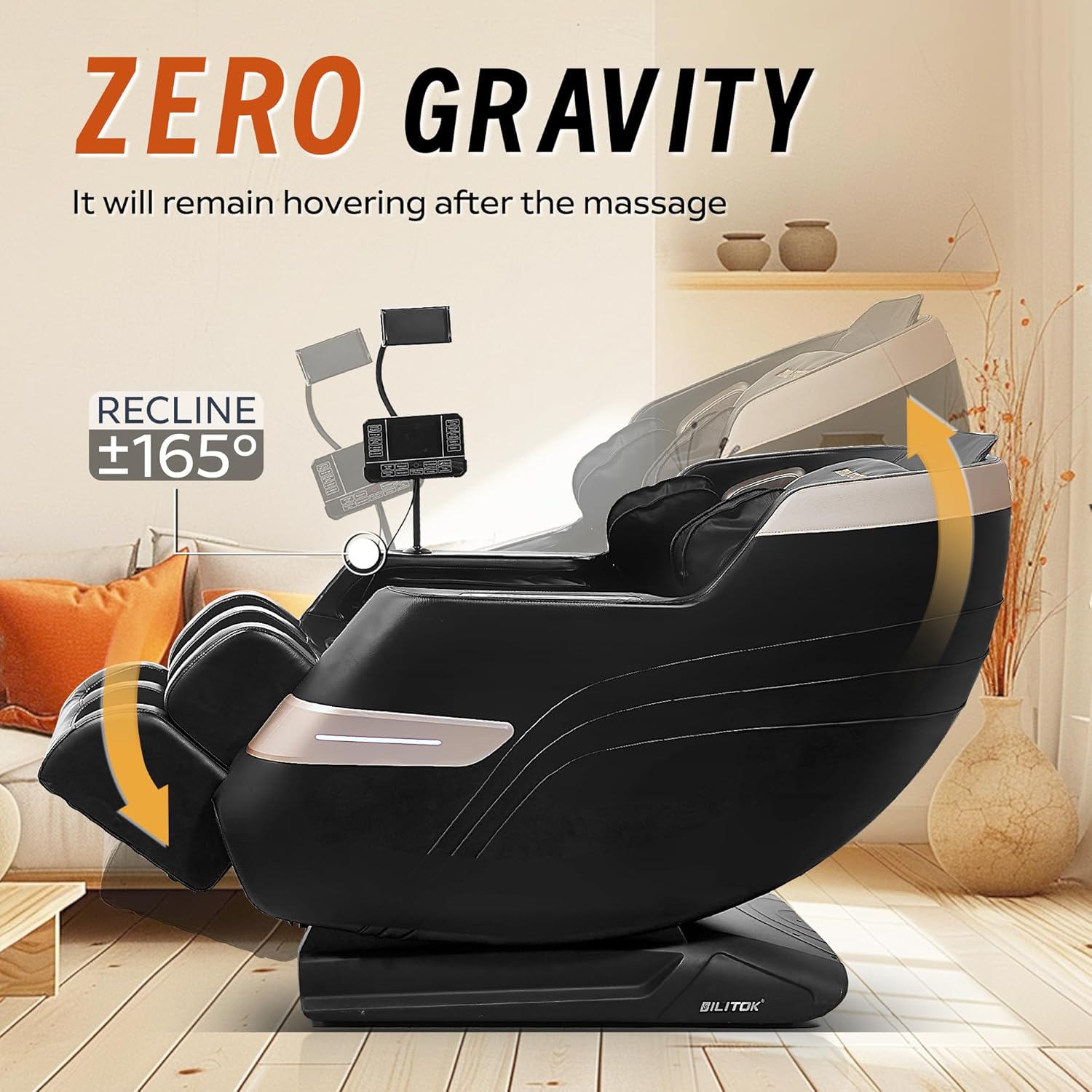 Zero Gravity Recline Function