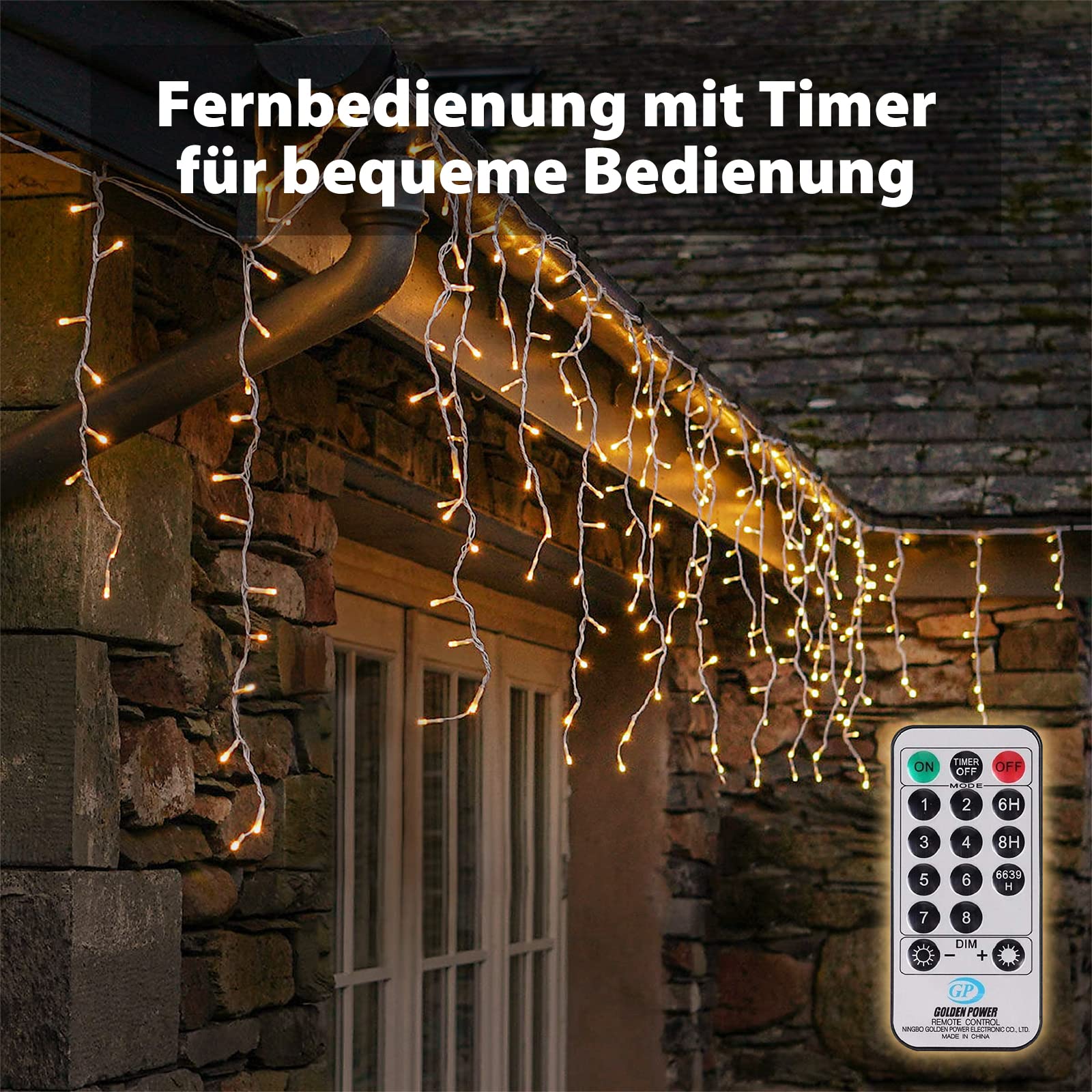 Smart lichtgordijn - 1 x 1 Meter – LED Verlichting - Voor Binnen & Bui
