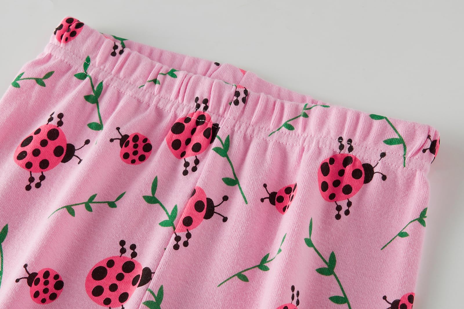 Pijamas Niña Verano Unicornio Algodon Infantil Manga Corta Ropa a Juego Conjunto Edad 1-12 Años