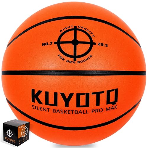 KUYOTQ Ultra Premium Silent Basketball - Size 3/6/7 Indoor Foam