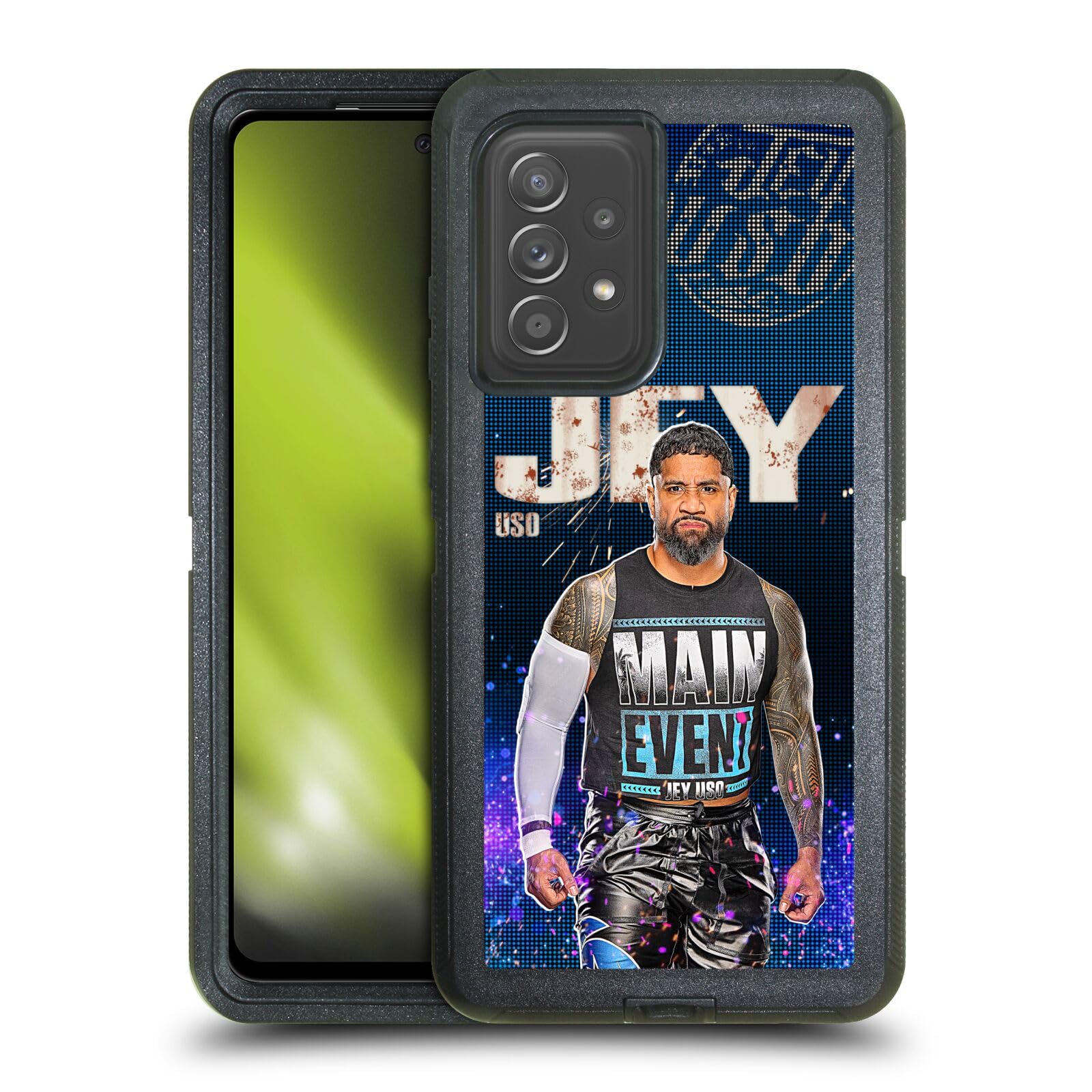 Coque Jey Uso WWE antichoc rigide pour Galaxy A52s 5G 2021 - 8