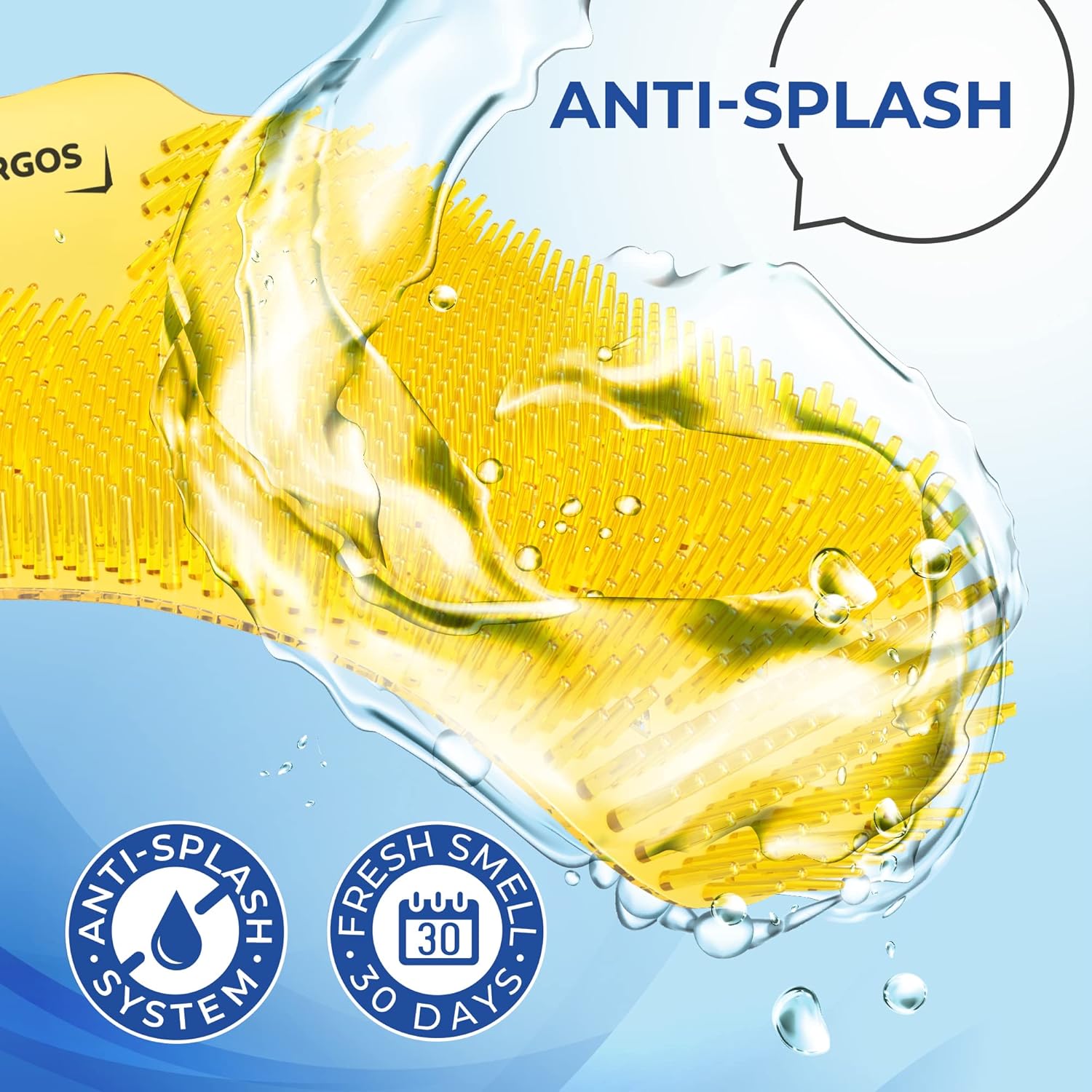 Urinal Screen Deodorizer (12 Pack) Urinal Mats Triangle Model 45 Days