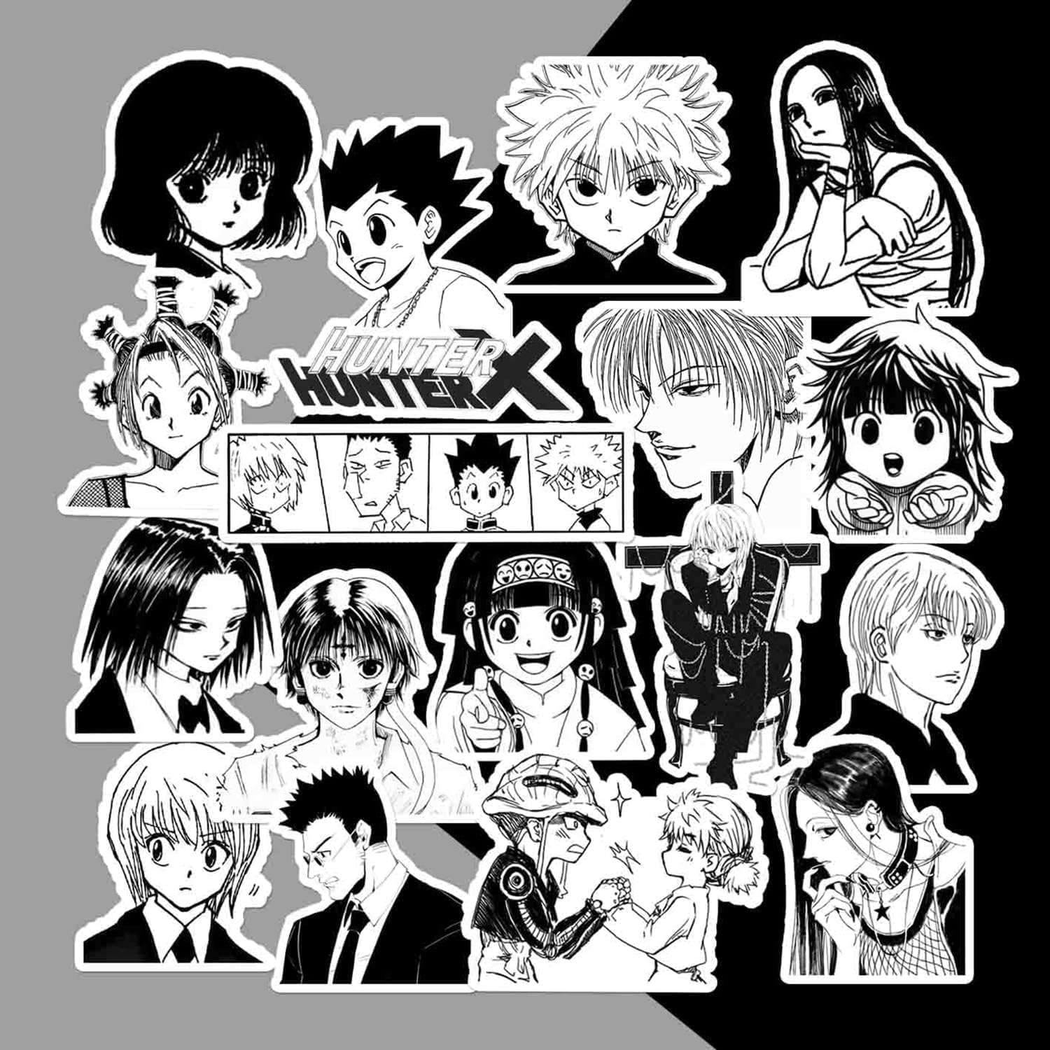Amazon.co.jp: ハンター×ハンター ステッカー 枚セットシール 【非公式