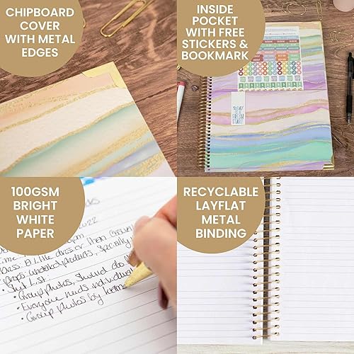 Miniatura 5 de HARDCOVER bloom daily planners 2024-2025 (8.5 x 11 pulgadas) Agenda del año académico (julio de 2024 a julio de 2025) - Organizador de