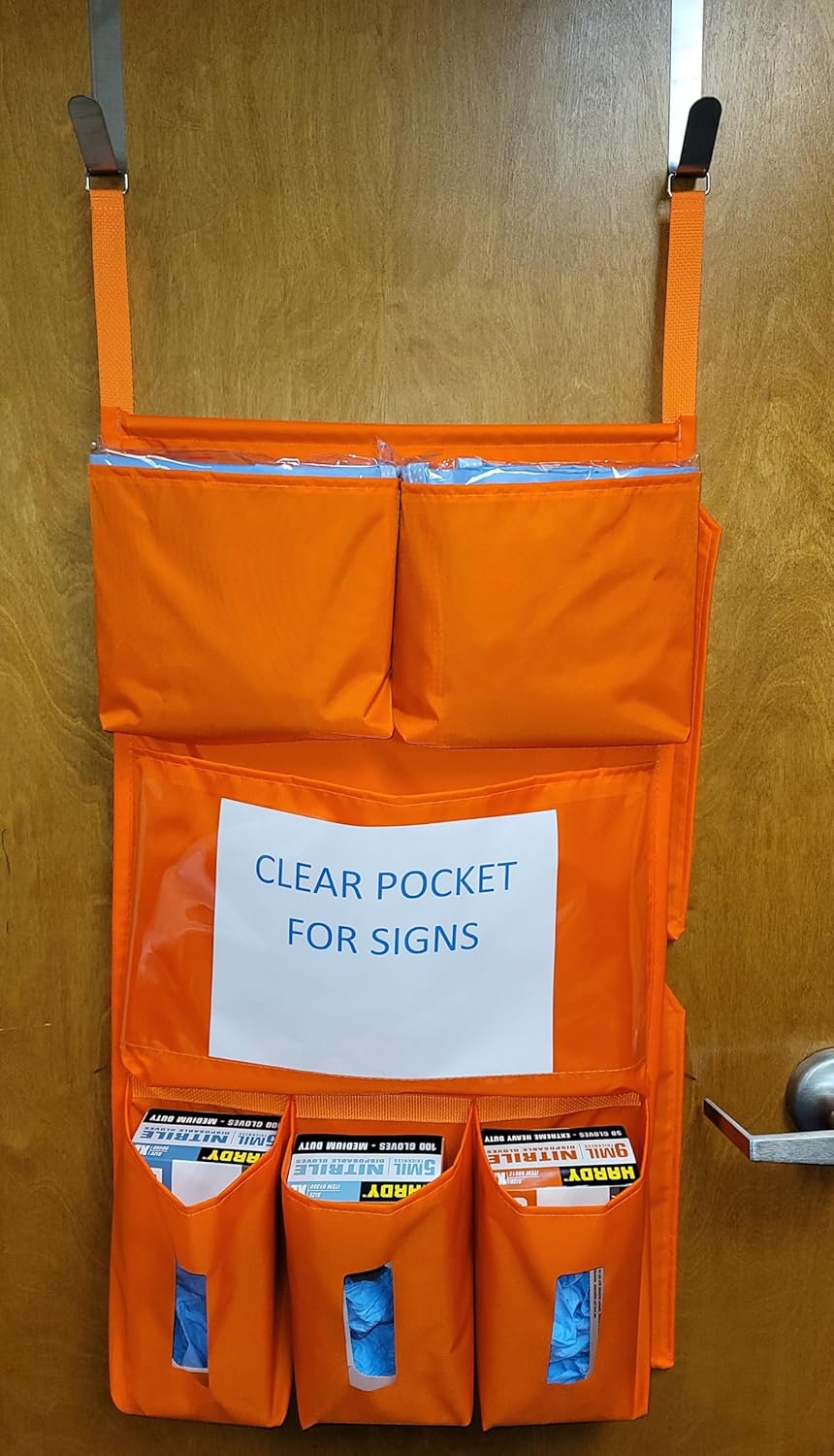 It's Sew EZ PPE Isolation Door Caddy 8 Pockets NFPA701