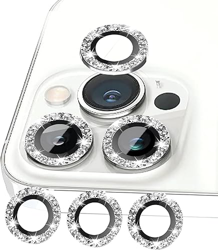Miniatura 8 de Compatible con iPhone 12 Pro121111 Pro11 Pro Max protector de lente de cámara Bling, (no compatible con 12 PRO MAX), cubierta de cámara 11 12 Pro