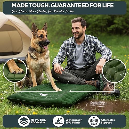 Miniatura 5 de Gear Doctors Ether - Colchoneta de dormir ultraligera de 17.5 onzas  Colchón de aire para mochilero  Colchón de camping  Colchoneta inflable