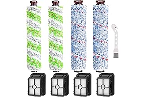 Replacement Parts Brush Roll and Vacuum Filters Compatible with Bissell Crosswave Pro...