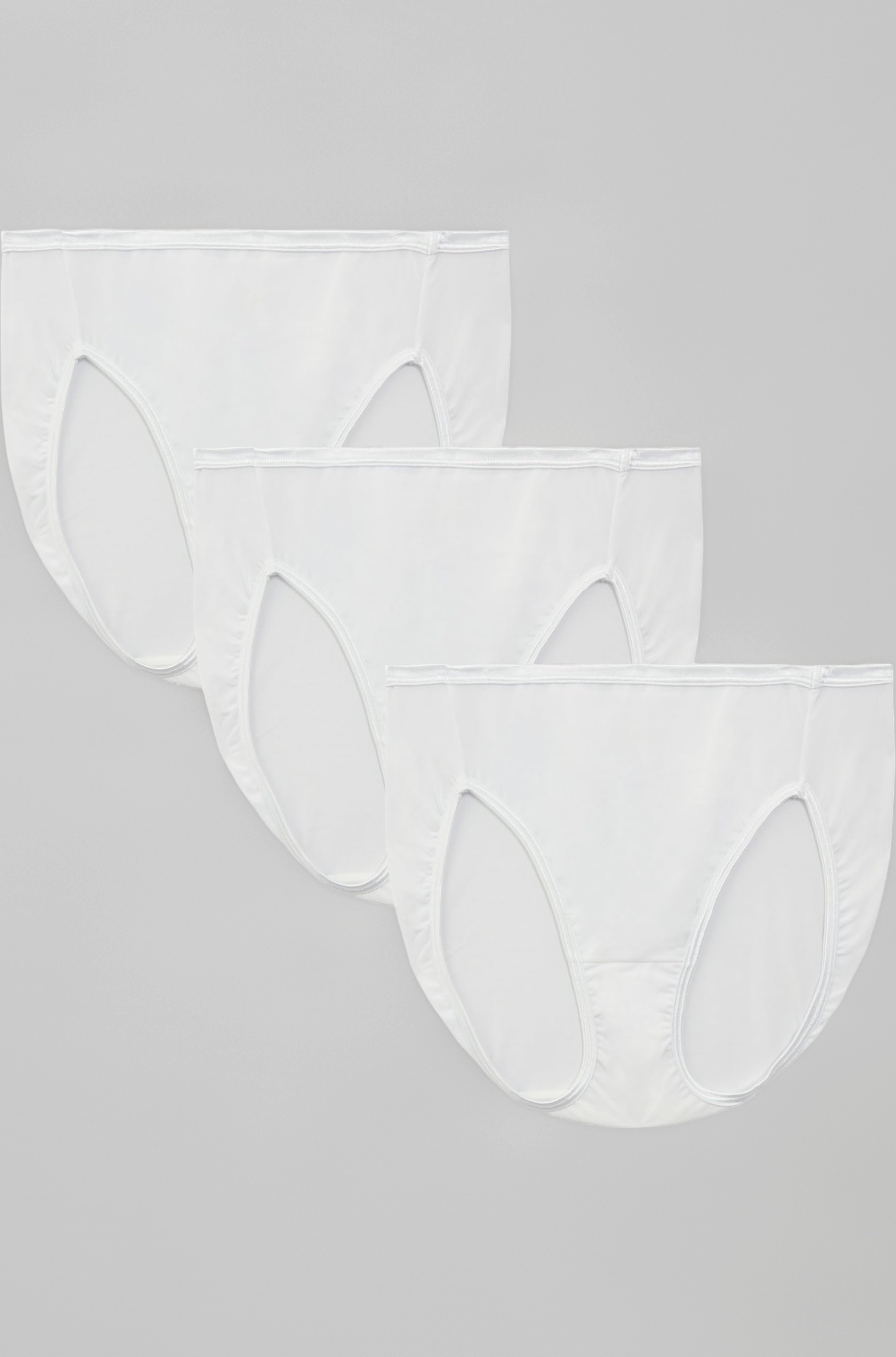 Vanity Fair Women's Body Shine Illumination Hi-Cut Brief Panty