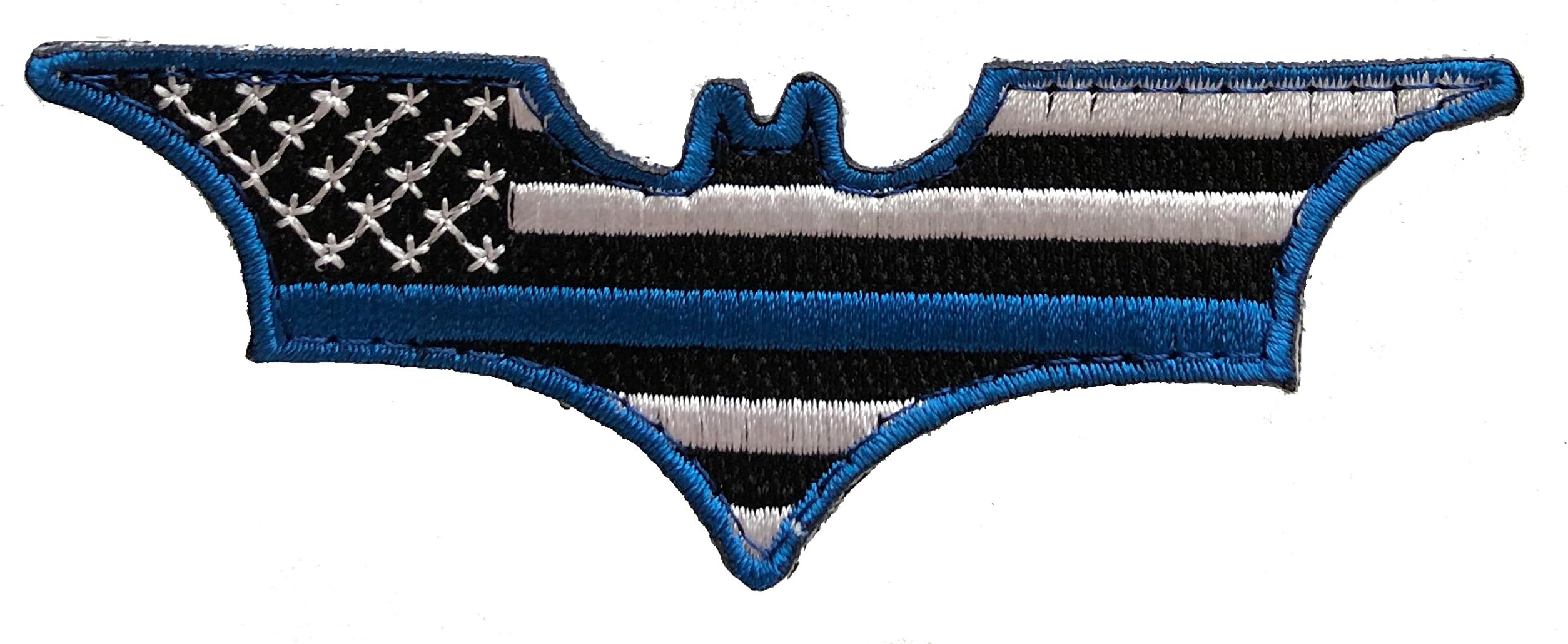 Batman Thin Blue Line Morale Patch Police Law Enforcement
