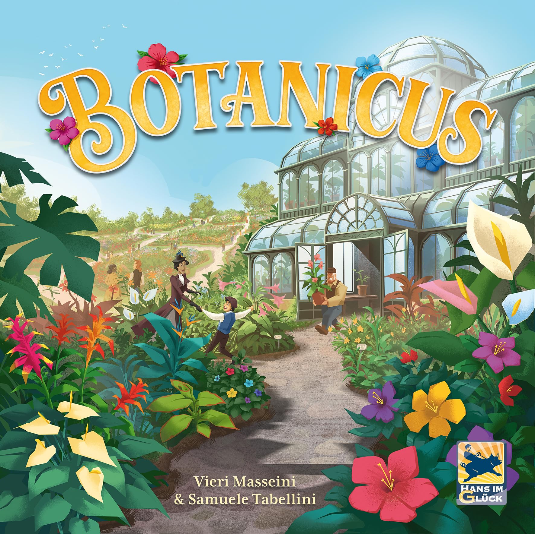 Asmodee - Hans im Glück - BOTANICUS - Jeux de société - Jeux de Plateau - Jeu Famille et Enfants à partir de 10 Ans - 2 à 4 Joueurs - 45 Min - Version française