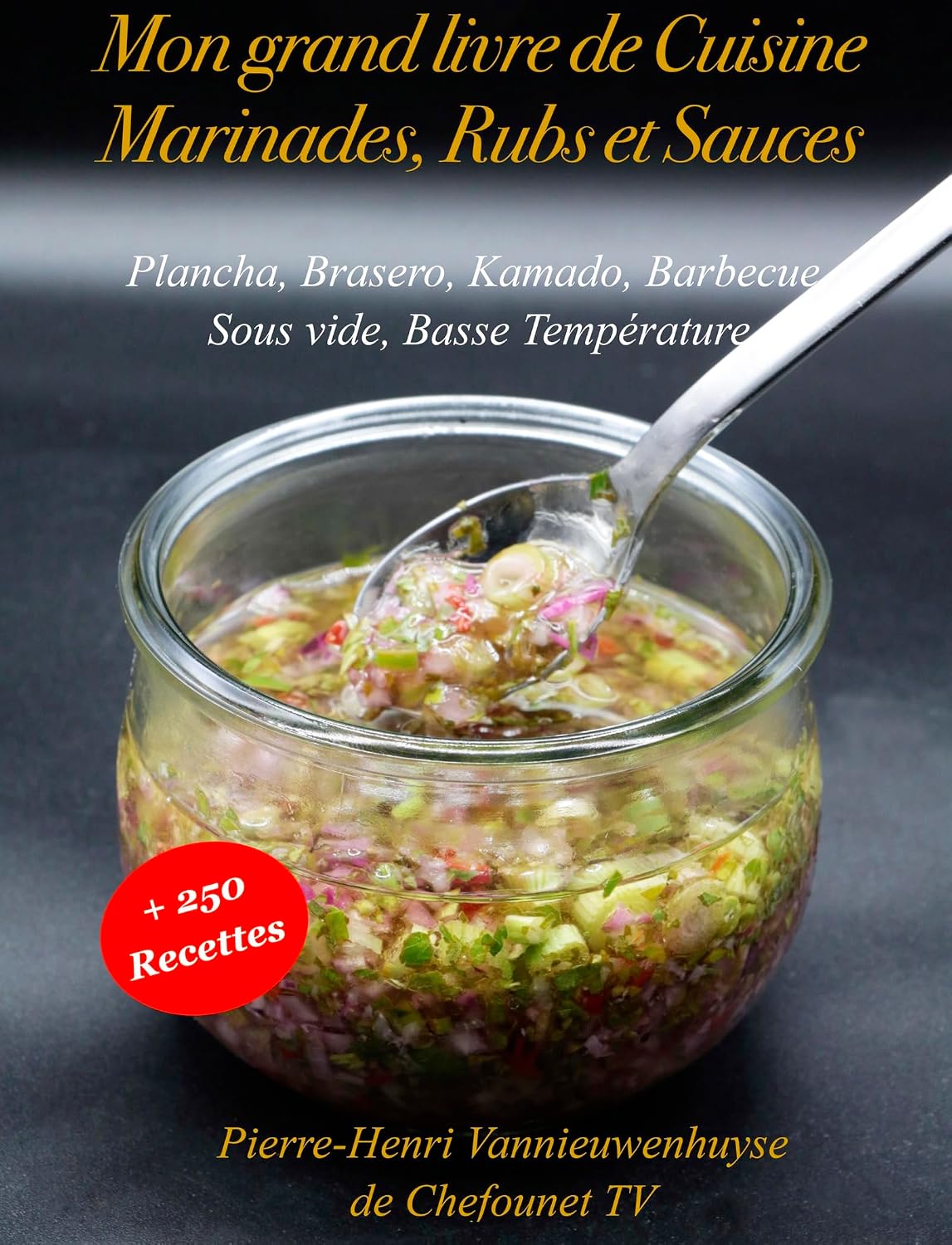 Mon grand livre de Cuisine, Marinades, Rubs et Sauces (French Edition)