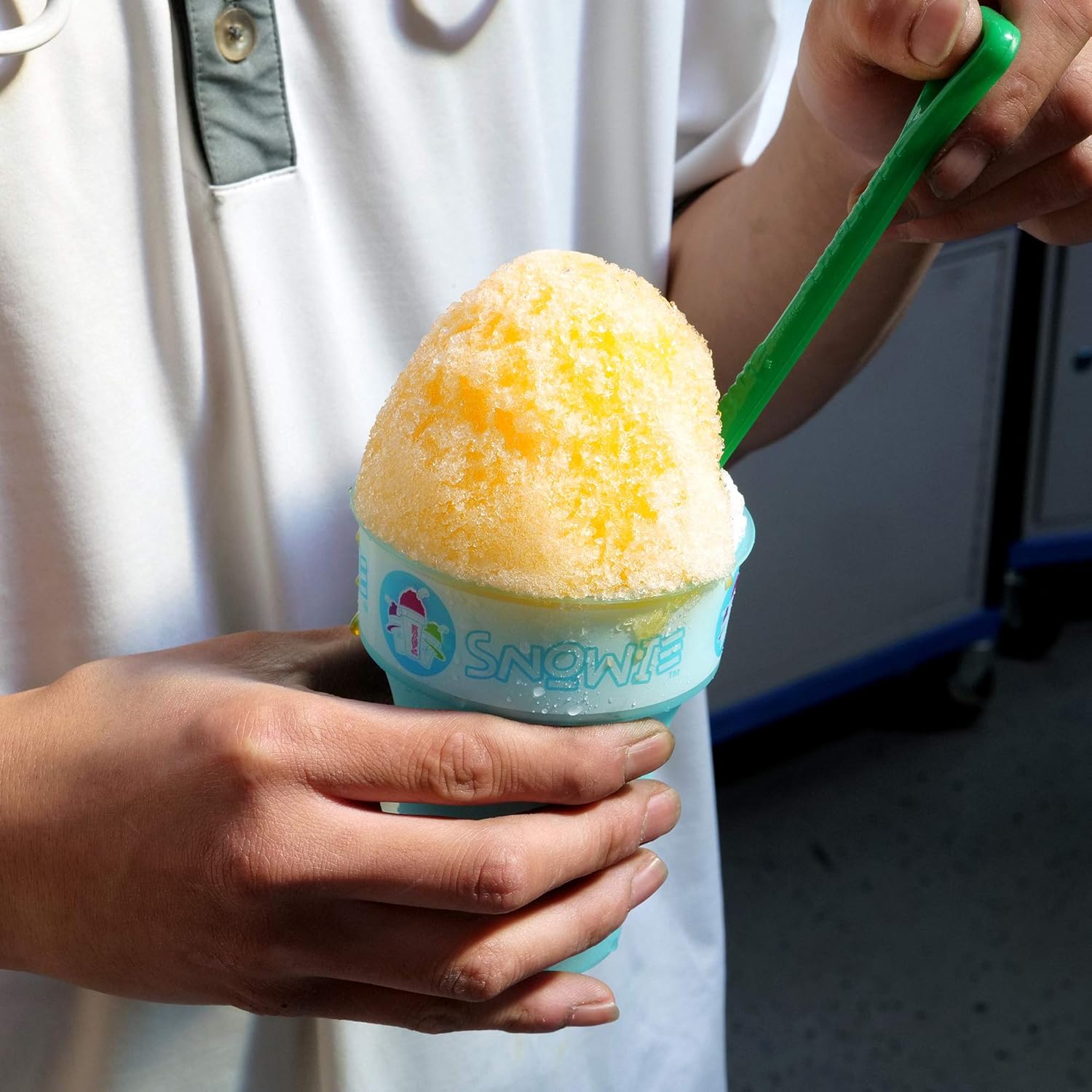 Snowie Ultimate Shaved Ice Party Pack - Snow Cone Syrups With Bottles, Cups and Snowie Shovels