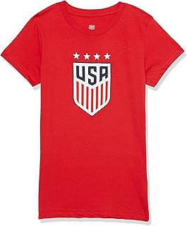 Outerstuff Girls' USA National Team Name and Number Tee