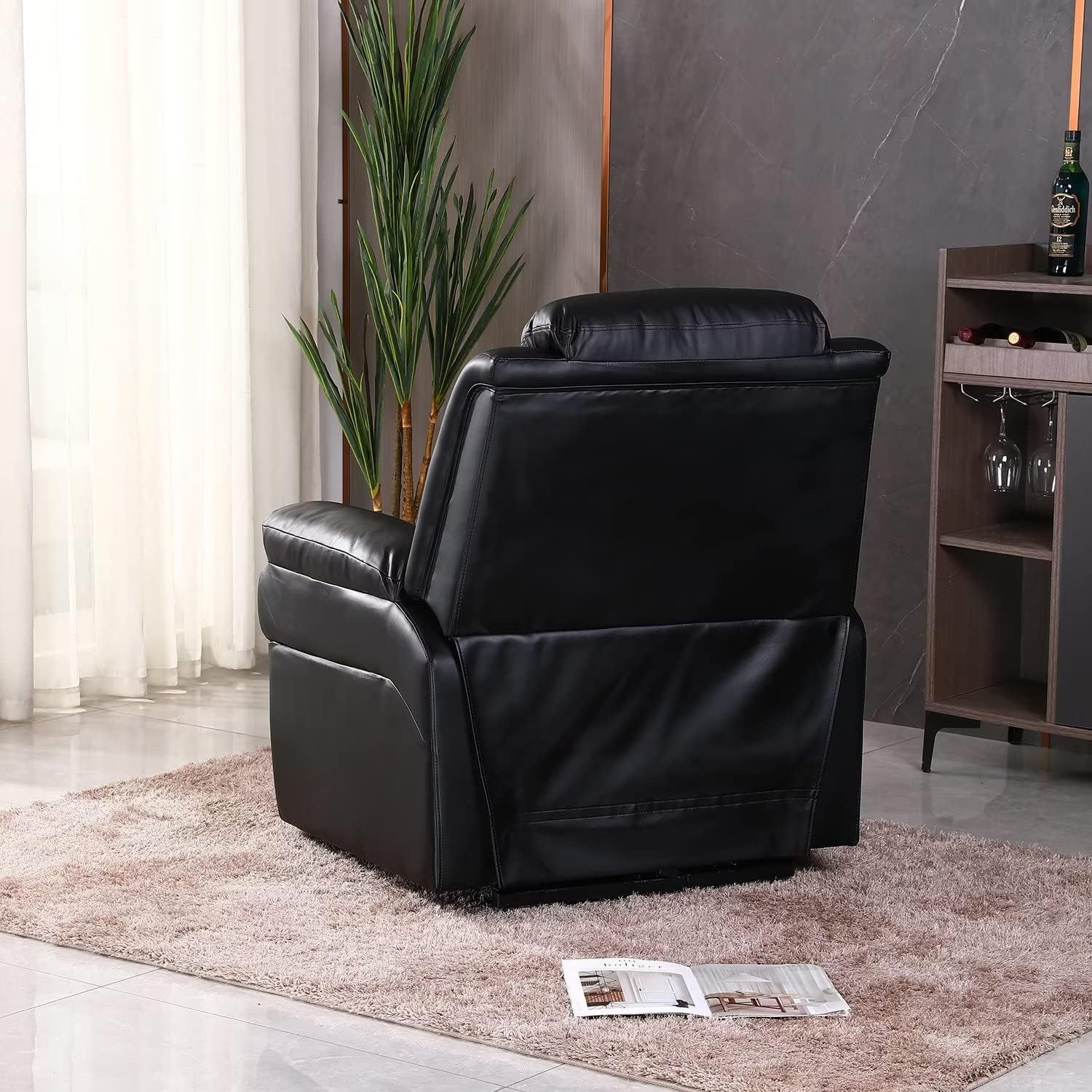 Buy GIVENUSMYF Electric Power Lift Recliner Chair for Elderly, Black