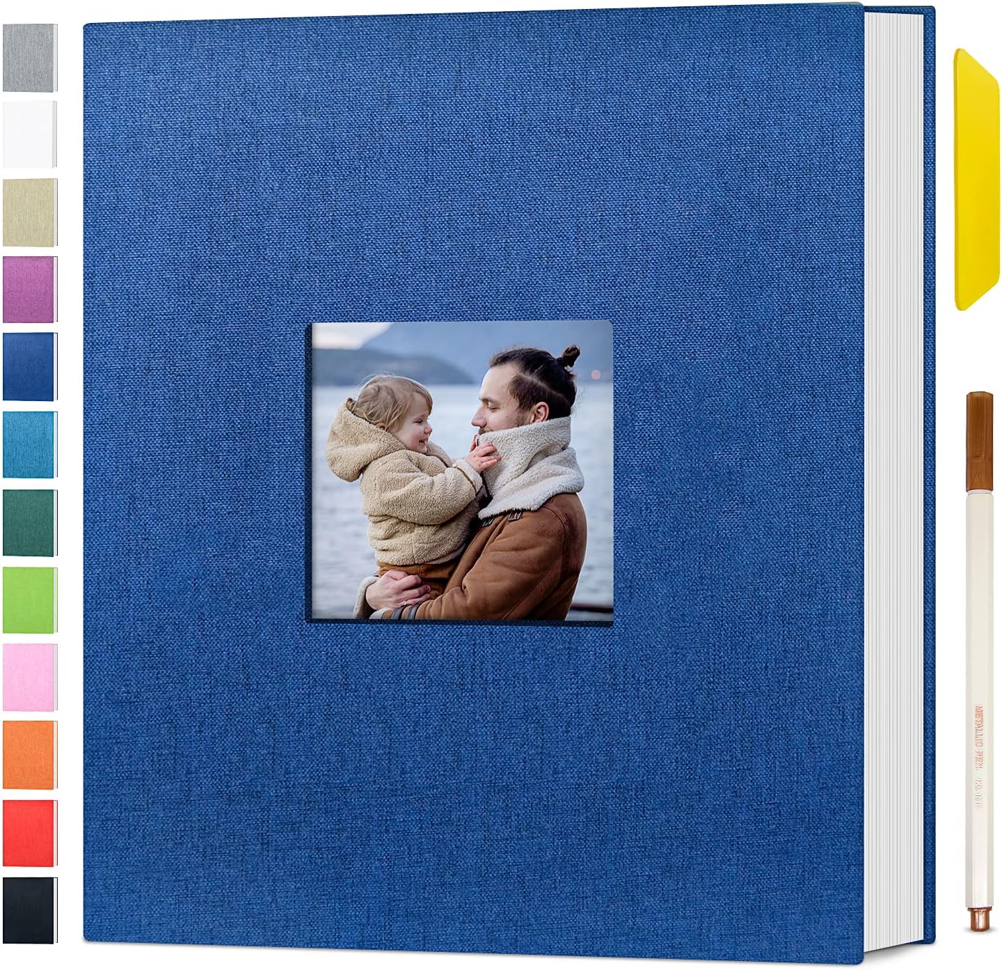 Artfeel Photo Album Self Adhesive Scrapbook Album for 3x5