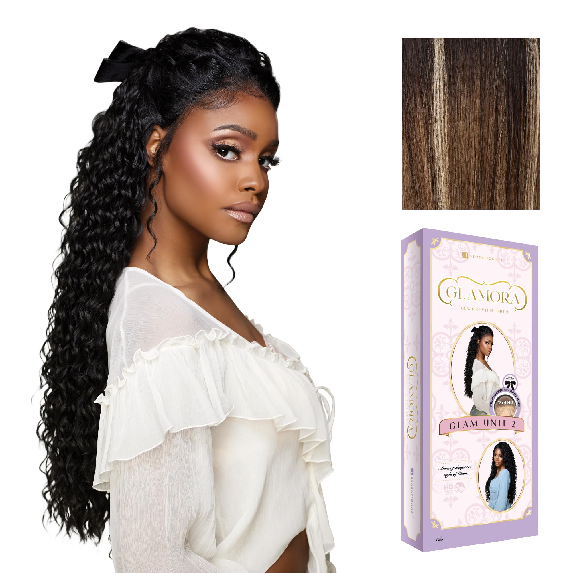 Glammy Plus♡ Amazon.com : Sensationnel Glamora Lace Front Wigs - Glam Unit 2