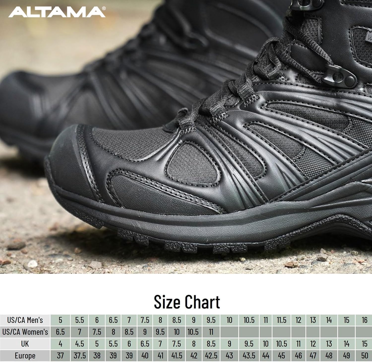 Altama Unisex Aboottabad Trail Low Boots - Tactical 5" High, EVA Midsole, Anti-Slip Outsole, Breathable Quick-Drying Upper