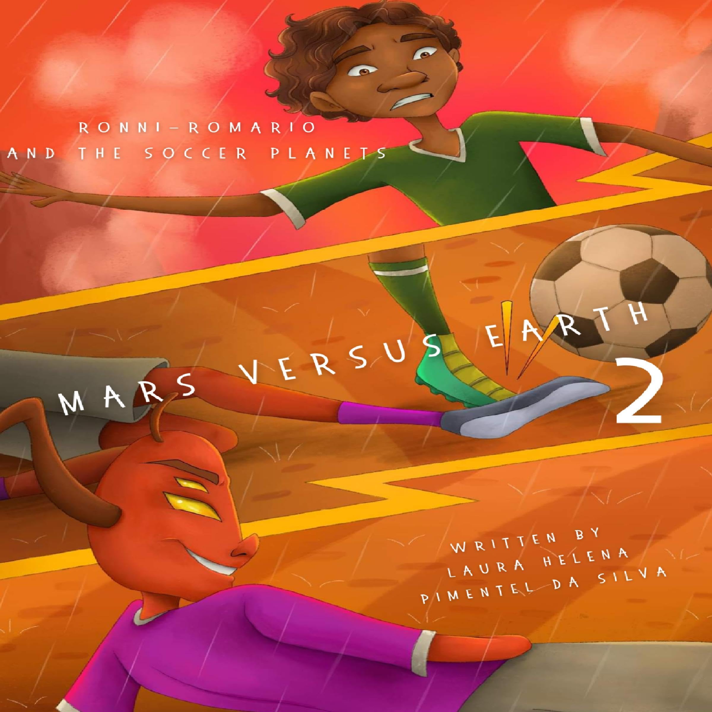 Cover art for Mars Versus Earth