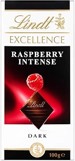Lindt Excellence Dark Raspberry Chocolate Bar, 100g