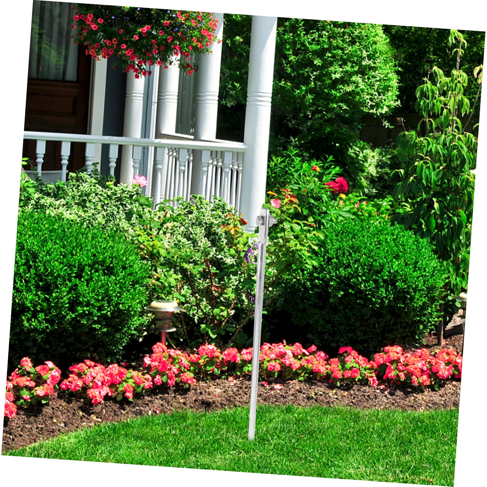 IMIKEYA Erdungsspieß Edelstahl 500mm - Erdungsstab Für Blitzschutz