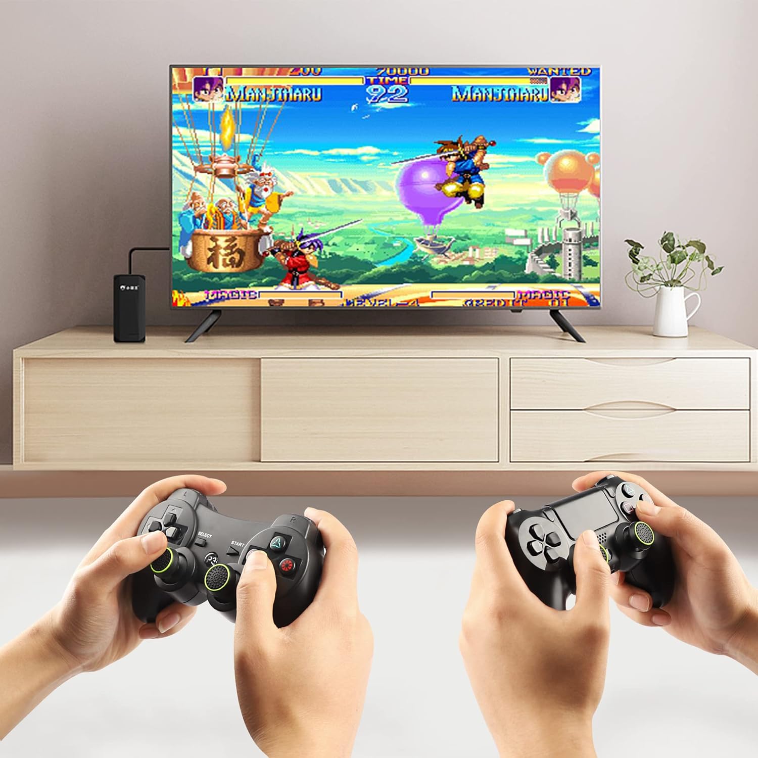 6PCS PS5 Silicone Thumb Cap, Non-Slip Silicone Analog Joystick Thumb Stick Grip Cap for PS2, PS3, PS4, PS5, Xbox One, Xbox Series X/S, Xbox 360, Switch Pro, Wii U Game Controller (Black Green)