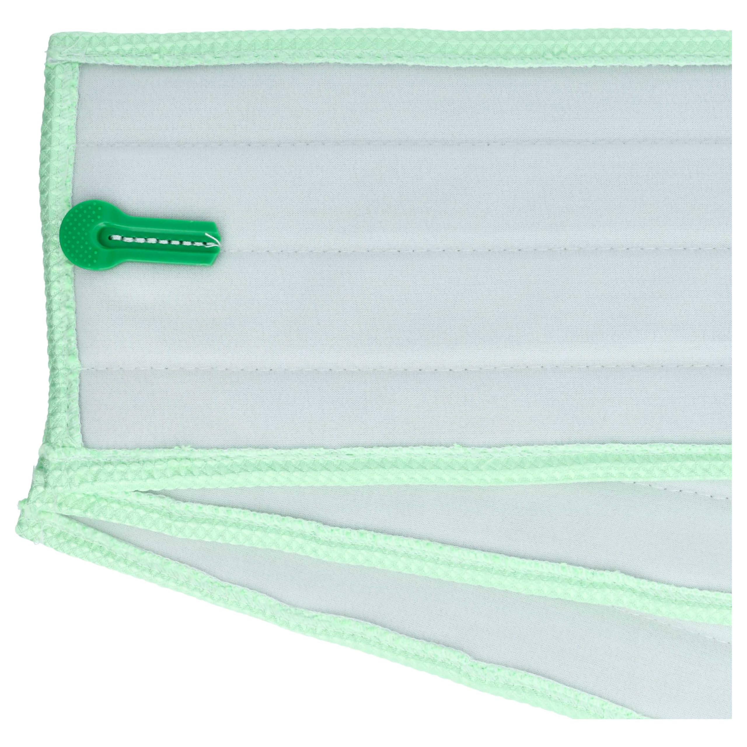vhbw 6x panno compatibile con Vorwerk SP600, SP7, SPB100 lavapavimenti - panno morbido per pavimenti 32,5 x 16cm
