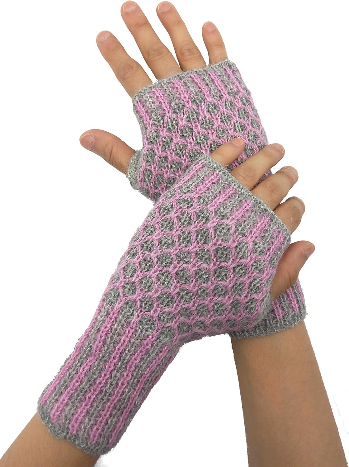 Baby Alpaca Mitten. Handmade - Pure Baby Alpaca Fiber - Extremely Soft Warm and Hypoallergenic