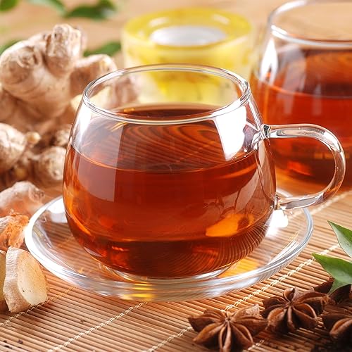 Miniatura 6 de BBTO Paquete de 200 bolsas de filtro de té desechables con cordón de 2.36 x 3.15 pulgadas, Burlywood para té de hojas sueltas y hierbas, filtros de