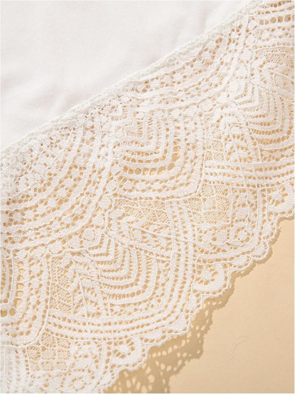 SHENHE Women's 3 Pack Lace Panties Cheeky Mid Rise Wide Gusset Aron Belly Ladies Underwear Panties - Image 4