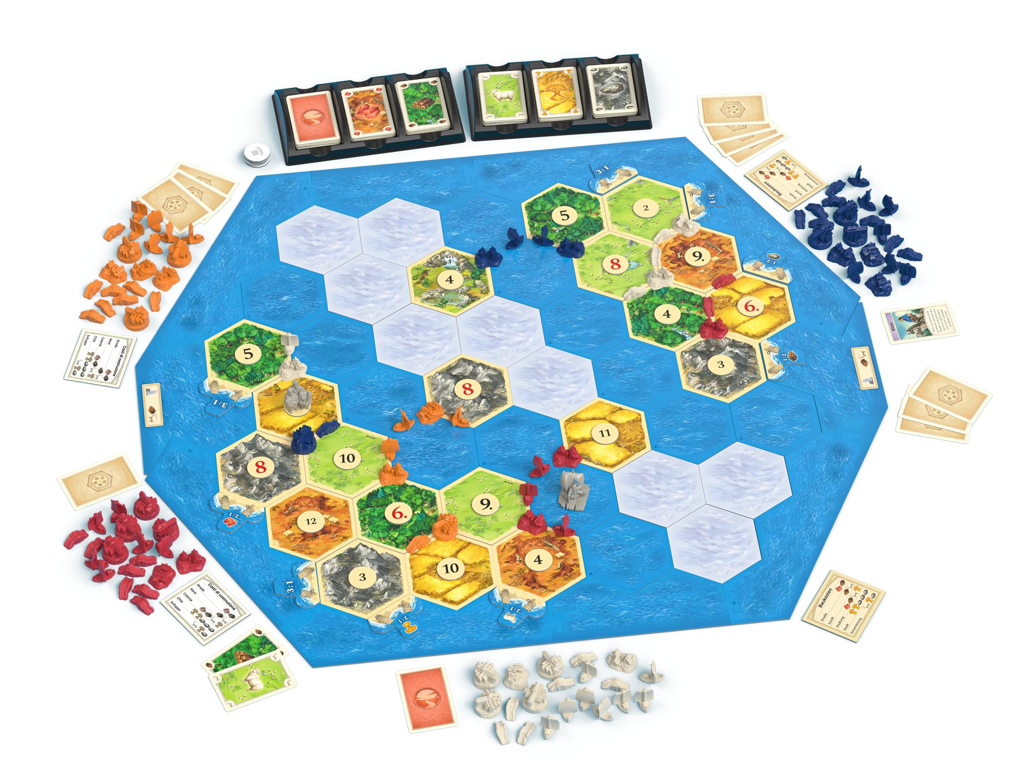 Giochi Uniti - CATAN Relaunch: Marinai – Gioco da tavolo, 3-4 Giocatori, 10+ Anni, GU822, Edizione italiana [versione attuale]