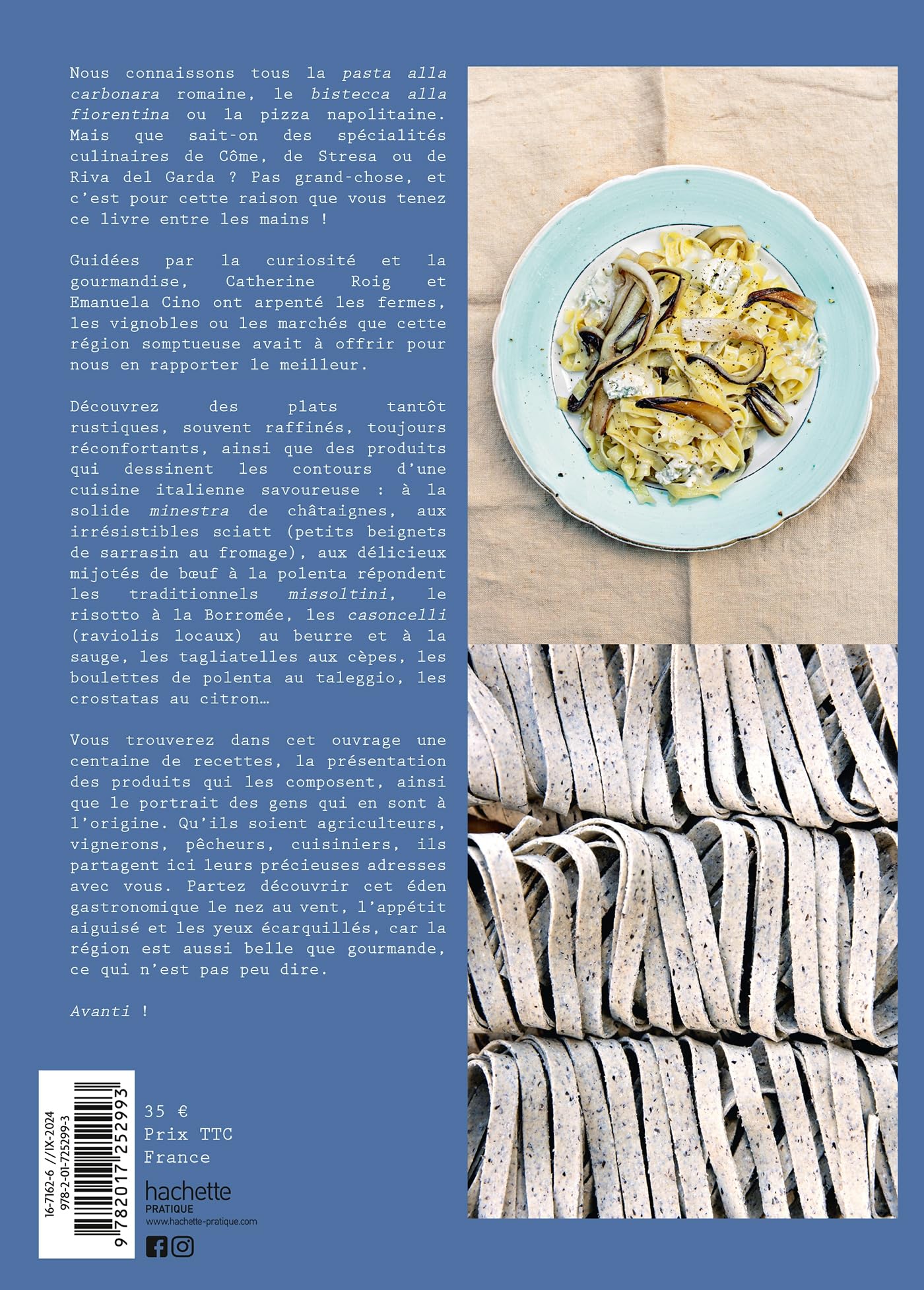 La cuisine des lacs italiens