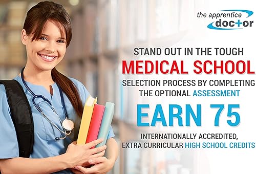 Miniatura 6 de Kit médico para futuros médicos, enfermeras, cirujanos y paramédicos con un curso introductorio de capacitación médica y un kit médico de examen