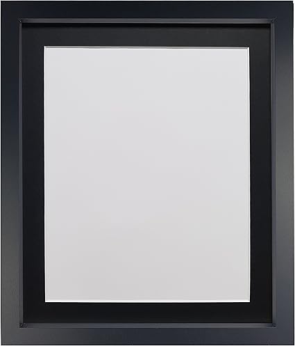 Frames By Post Rio Picture Photo Frame Mdf Wood Black With Black Mount X 16 Inch Image Size 16 X 12 Inch Plastic Glass Amazon Co Uk Home Kitchen