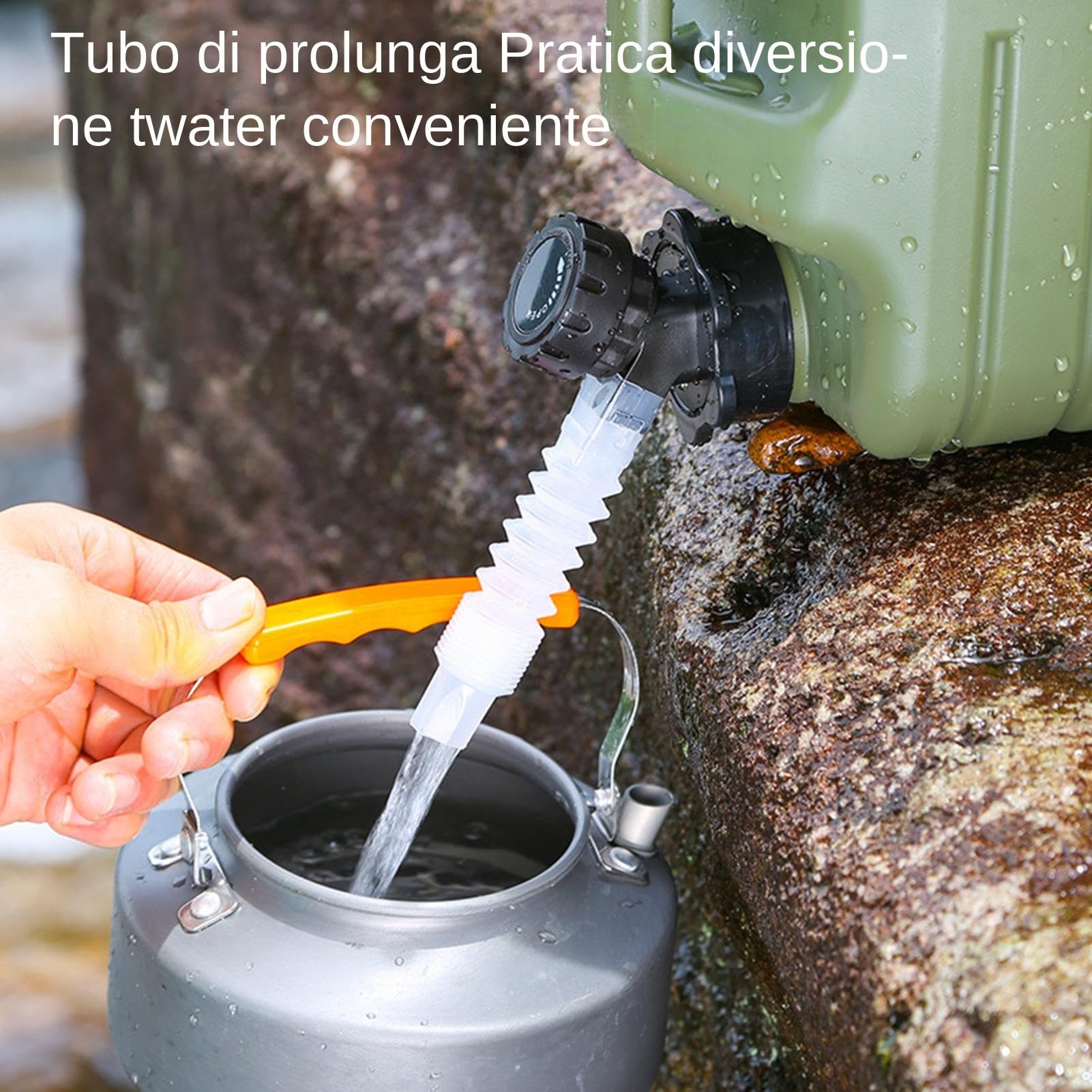 5L Contenitore Per Acqua Da Con Rubinetto, Serbatoio D'acqua Da Campeggio, 31x13,7x17 Cm Campeggio Tanica Acqua, Serbatoio Per Acqua Potabile, Secchio Per Bere All'aperto, Escursionismo