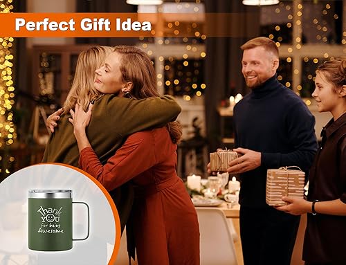 Miniatura 24 de DLOCCOLD Thank You Gifts for Women, Thank You for Being Awesome Coffee Mug, Coworkers Employee Appreciation, Valentines Day Gifts for Her Him