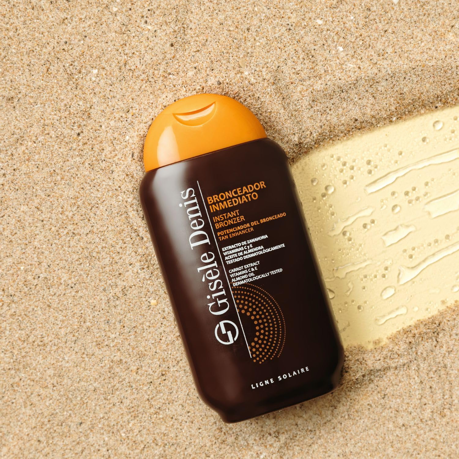 GISÈLE DENIS - Pack Bronzage Solaire, Bronzage Visage Immédiat 40 ml + Bronzage Immédiat 200 ml, Accélérateur de Bronzage, Bronzage Solaire aux Extraits et Huiles, Intensificateur et Sublimateur