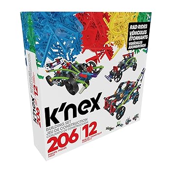 K'NEX Rad Rides Building Set 12 Model 206 Pieces