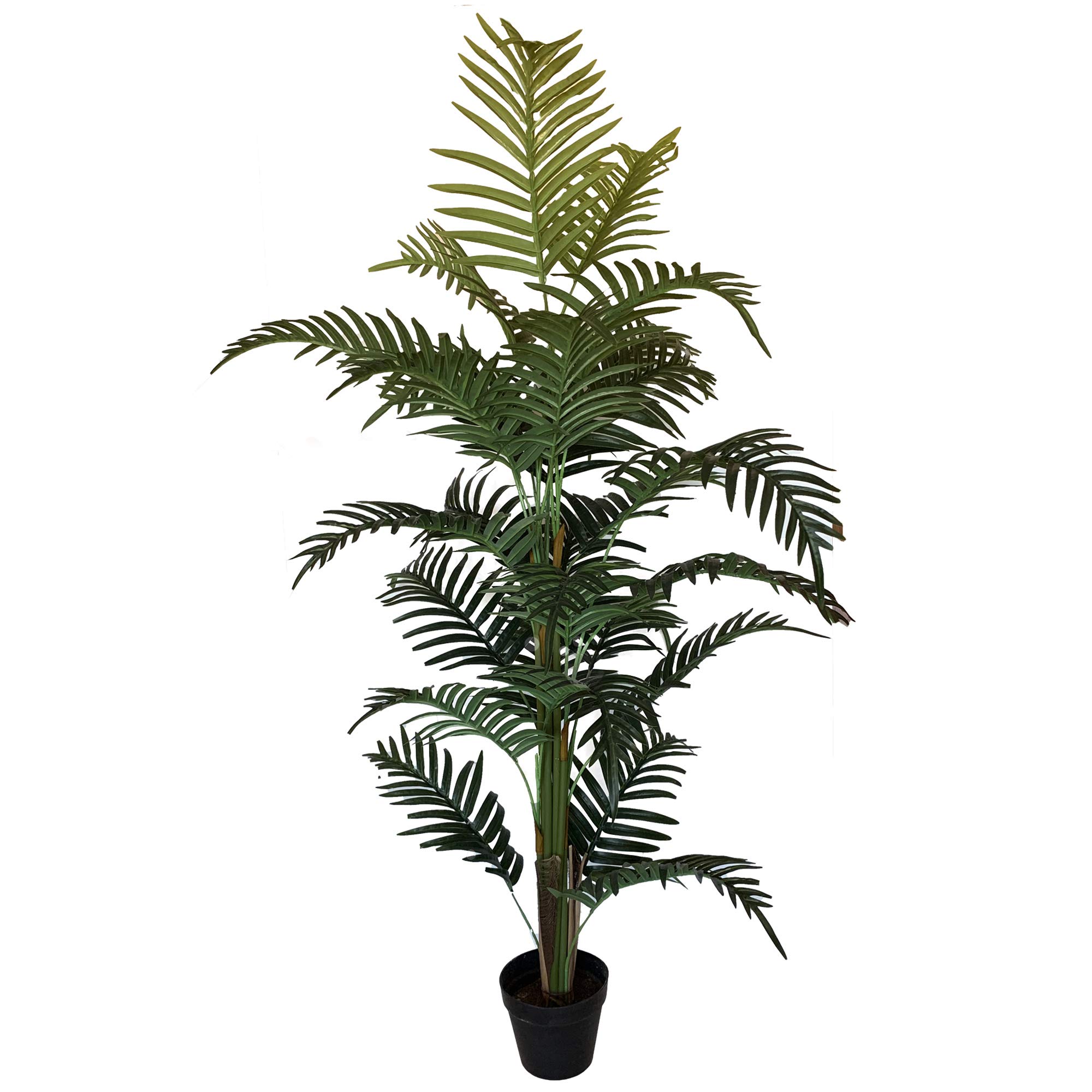 WELL HOME MOBILIARIO & DECORACIÓN Areca Artificial de 160 cm de Altura con Maceta