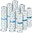 Nuanchu 9 Rolls Tattoo Aftercare Bandage Waterproof Transparent Stretch Adhesive Bandages Tape Clear Tattoo Film Wrap for Swimming, 3 Sizes(8 Inch, 10 Inch, 12 Inch Wide)