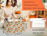 Vista 2 de Cesta de Regalo de Dulces Temática de Halloween Grande en Forma de Boo para Niños, Bebés, Adultos Personalizada, Recipiente de Almacenamiento