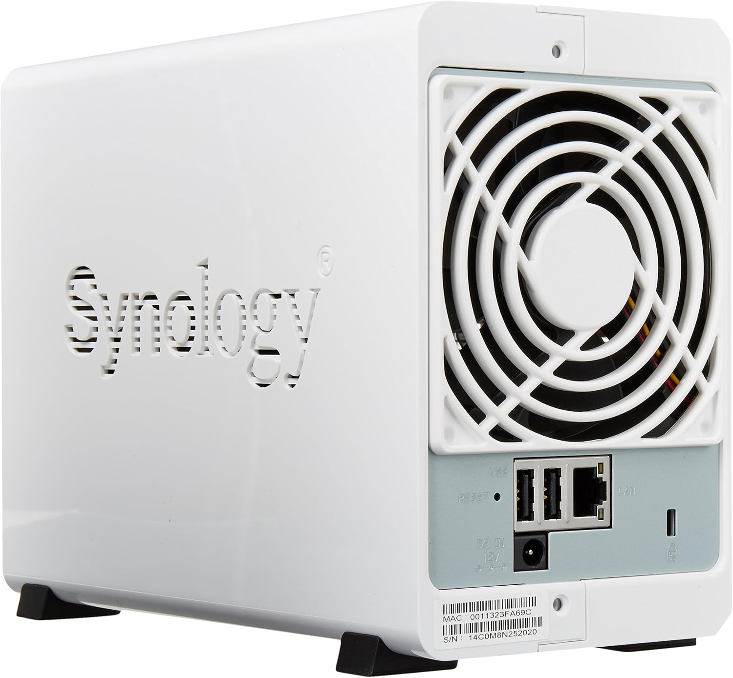 Synology DiskStation 2-Bay (2 x 2TB NAS Drives) Private Cloud NAS (DS214se 2200)