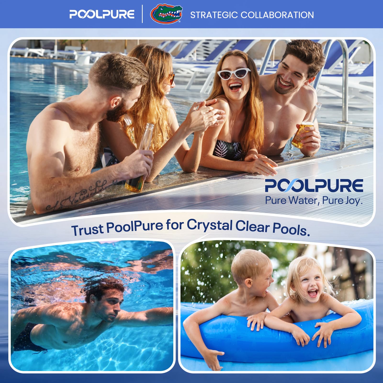POOLPURE PCS75N - Filtro de spa sustituye a Unicel C-8475, Filbur FC-3320, Coleman Spas 75, 100594, 3301-2262, cartucho de filtro de bañera de hidromasaje de 8 x 13