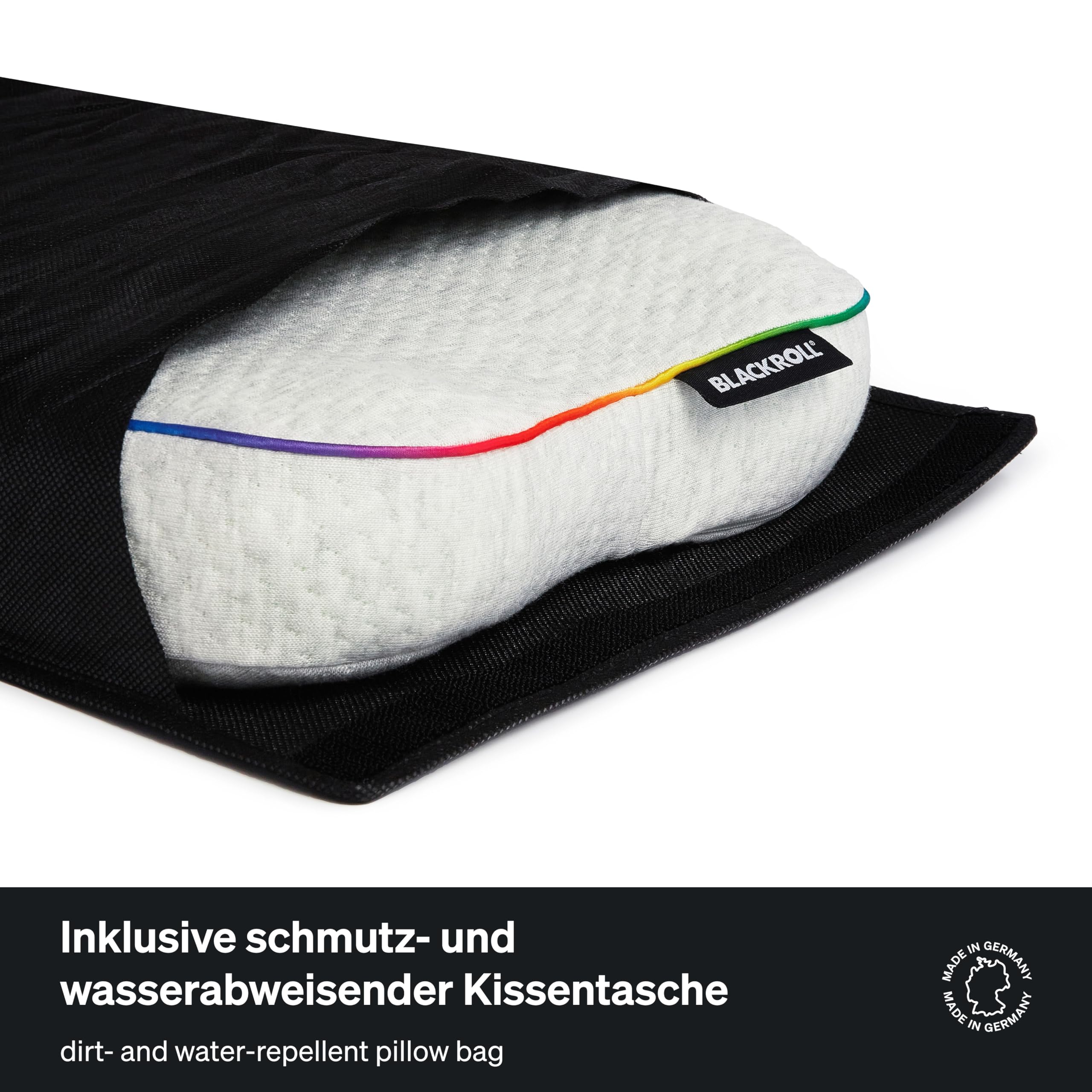 BLACKROLL Recovery Pillow Kids Memory-Foam 50x30x6 cm Ergonomisch Atmungsaktiv