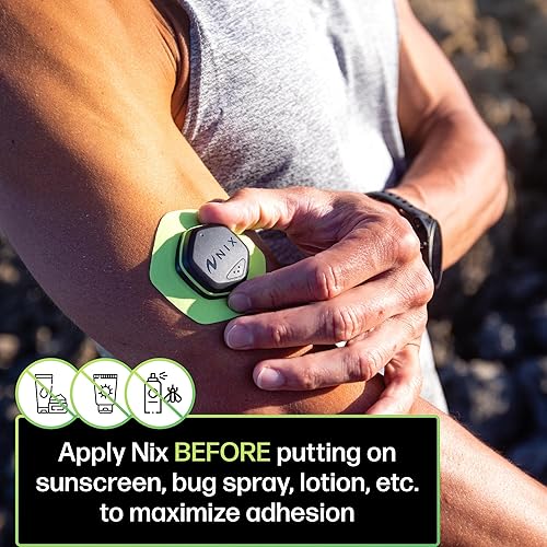 Miniatura 6 de Nix Kit de iniciación de hidratación sensor de sudor portátil rastrea la pérdida de líquidos, alertas en tiempo real, cápsula reutilizable, parches