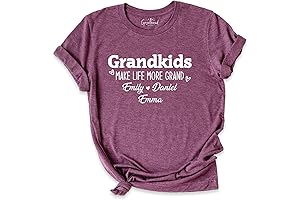 Grandma Shirt with Grandkids Names, Abuela Shirt
